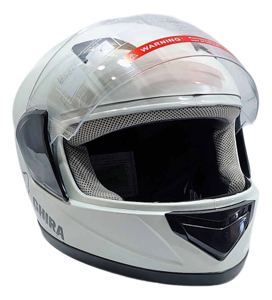 Casco Cerrado Infantil Visera Transparente Ghira Calaverita