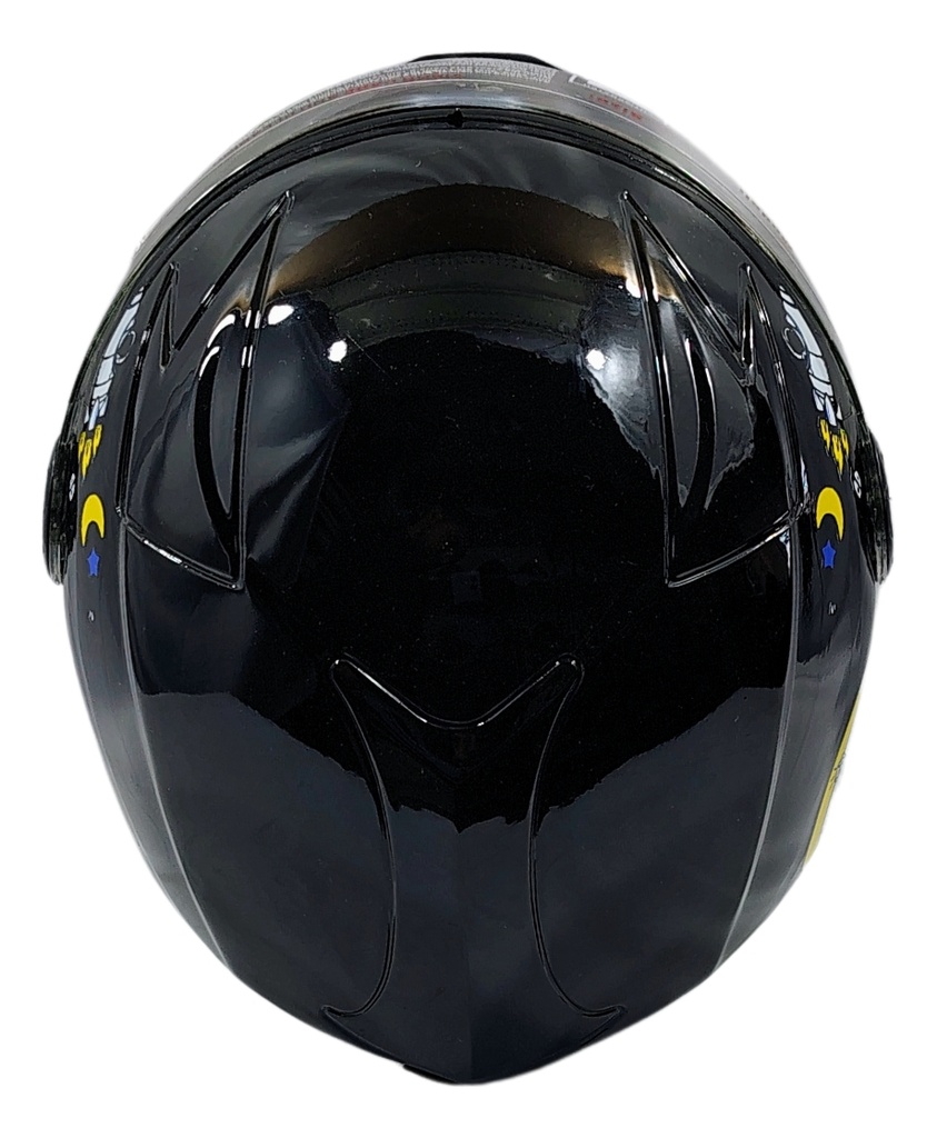 Casco De Moto Infantil Cerrado Protección Total Con Visera