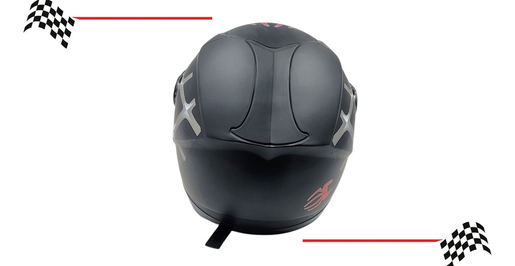 Casco De Moto Infantil Cerrado Protección Total Con Visera