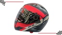 Casco Abatible Iron Racing Ir-105 Doble Mica Dot D