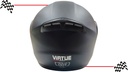 Casco Moto Abatible Virtue  Doble Mica Dot