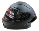 Casco Abatible Luchador Airon Racing Dot Negro Mate G