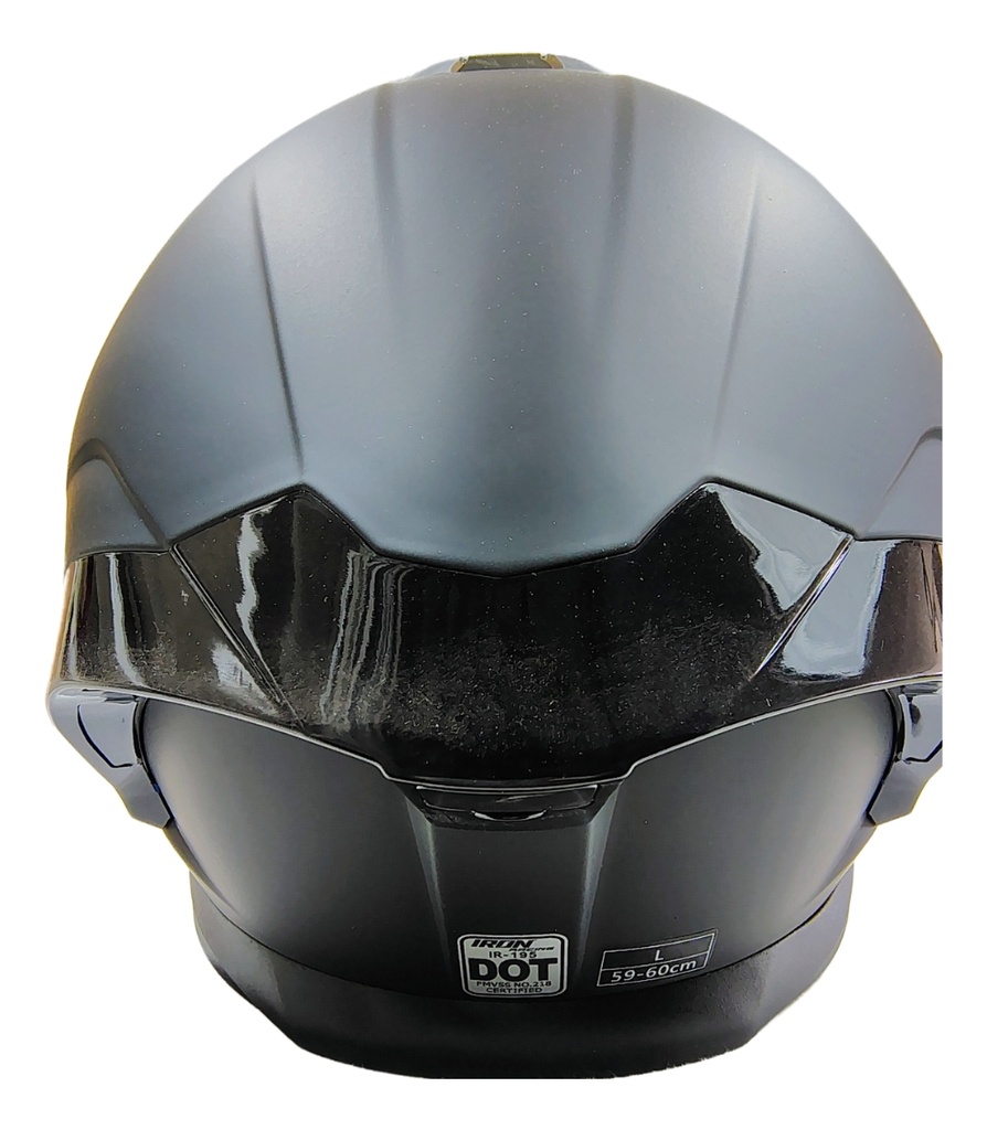 Casco Abatible Luchador Airon Racing Dot Negro Mate G