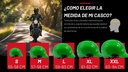 Casco 1/2 Cachucha Abs Calidad Iso