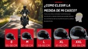 Casco 1/2 Cachucha M-l Alto Impacto