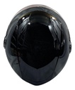 Casco Genérico Abierto Con Doble Visor Negro