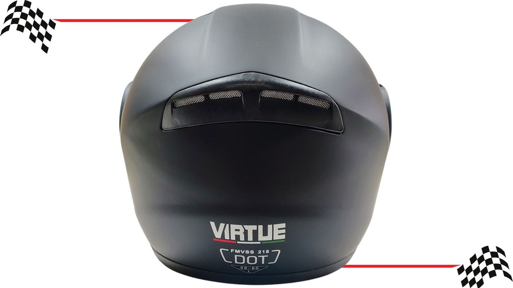 Casco Moto Abatible Virtue Doble Mica Certificacion Dot