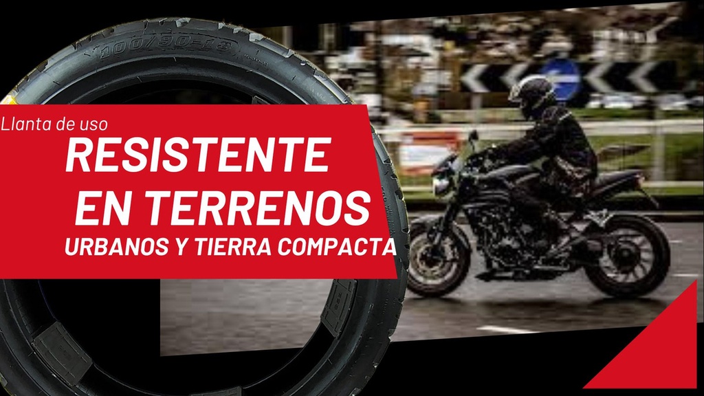 Llanta Moto 90/90-18 Tl 6pr