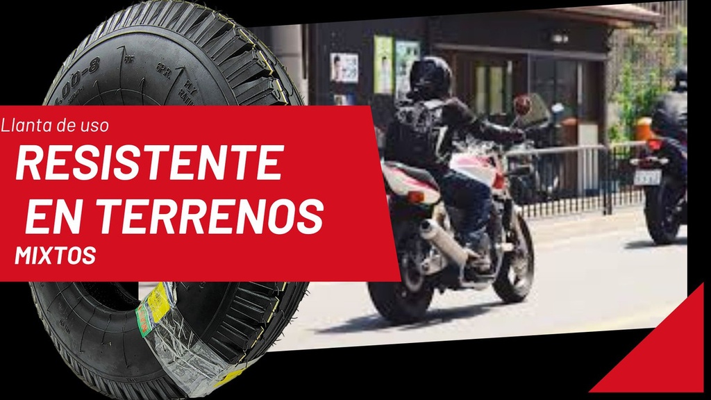 Llanta Motocarro Matsuma 4.00-8 6pr 265kg Tt 60f