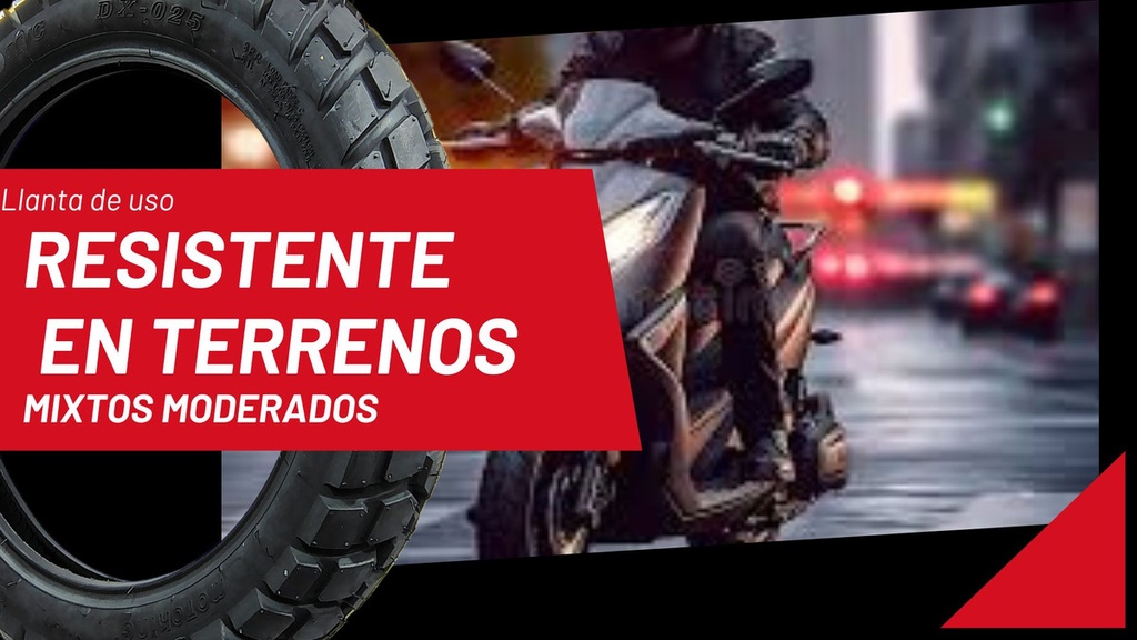 Llanta Motoking 3.50-17 6pr T/t 61l 257 Kg