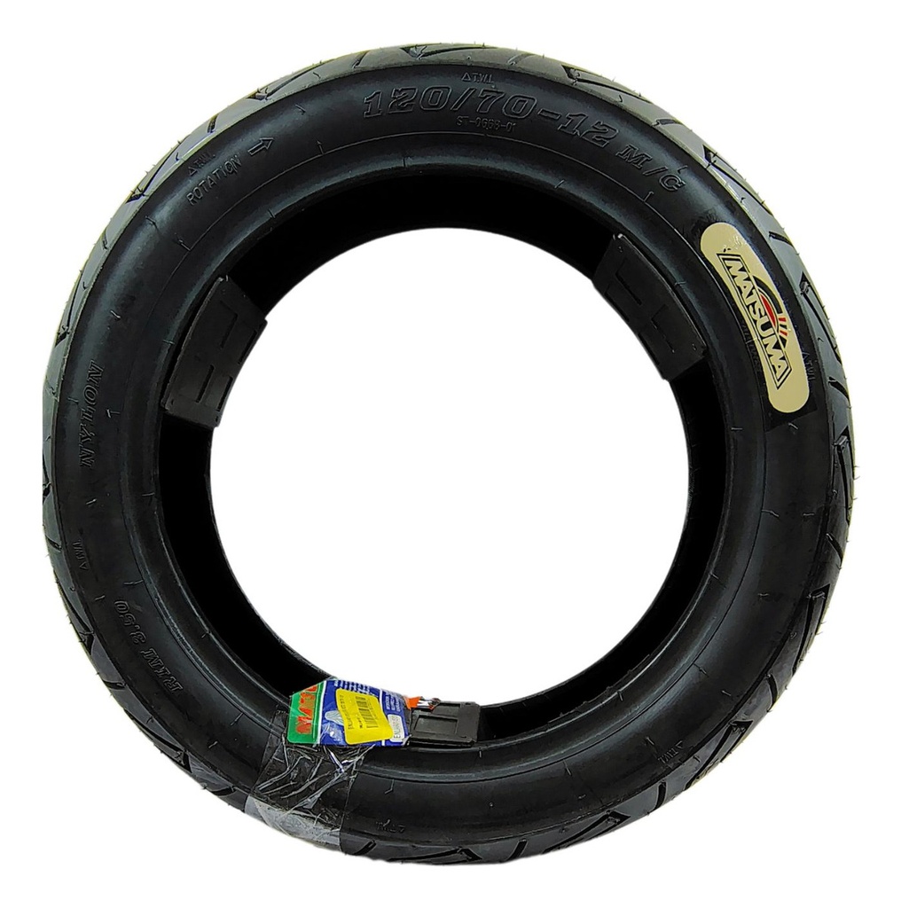 Llanta Moto Matsuma St-066b-01 120/70-12 Tl 236kg 58p