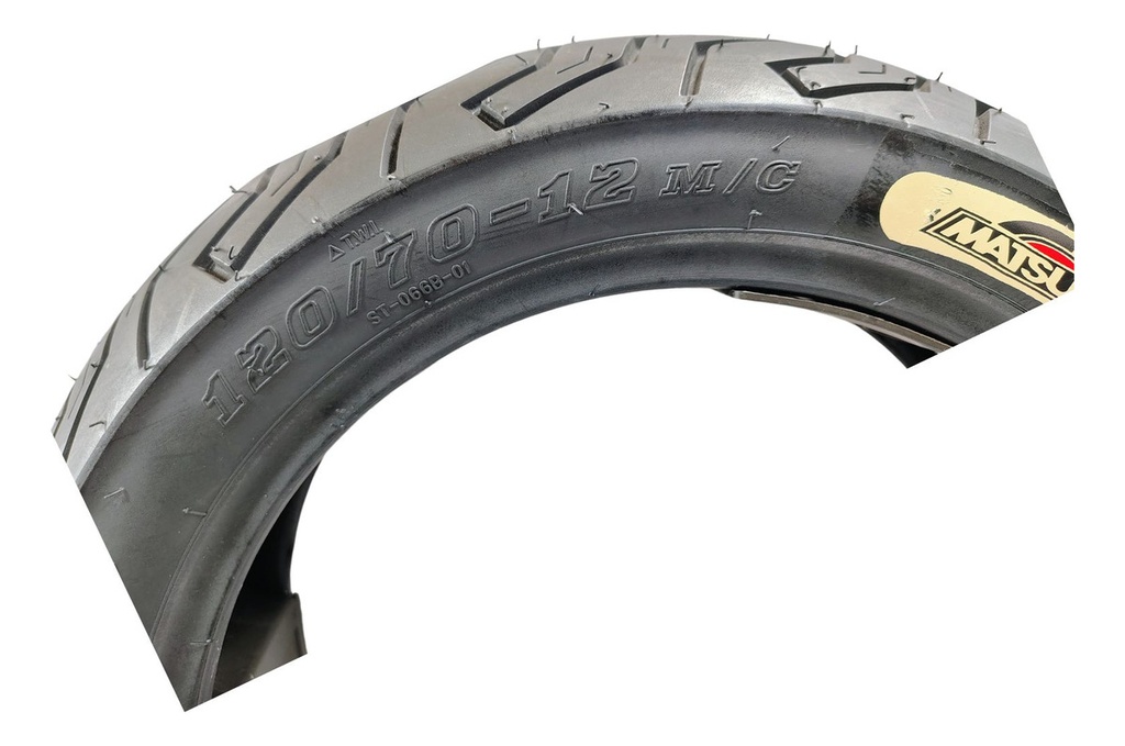 Llanta Moto Matsuma St-066b-01 120/70-12 Tl 236kg 58p