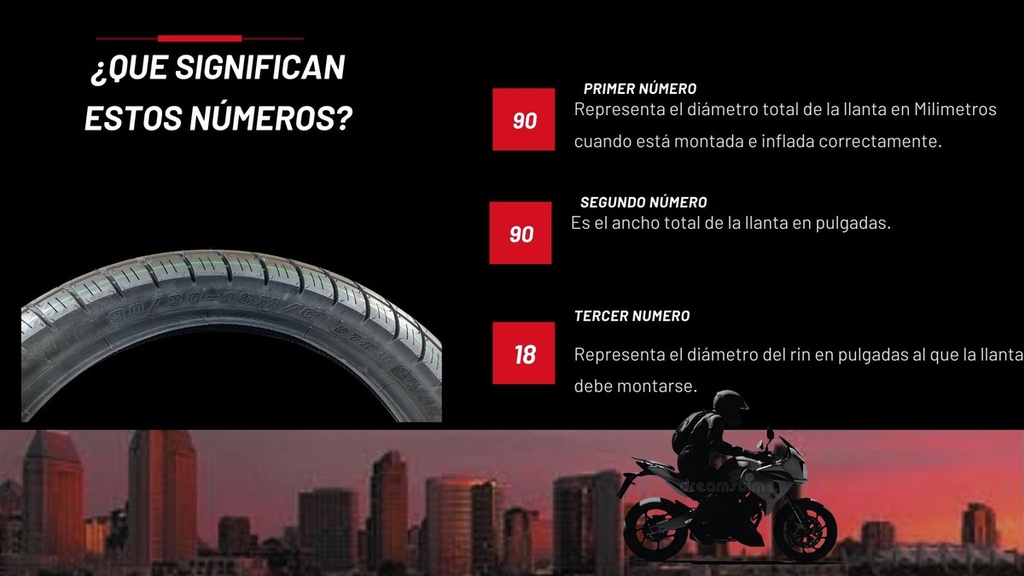 Llanta Moto Chaoyang H-610 90/90-18 Tt 230kg Dot