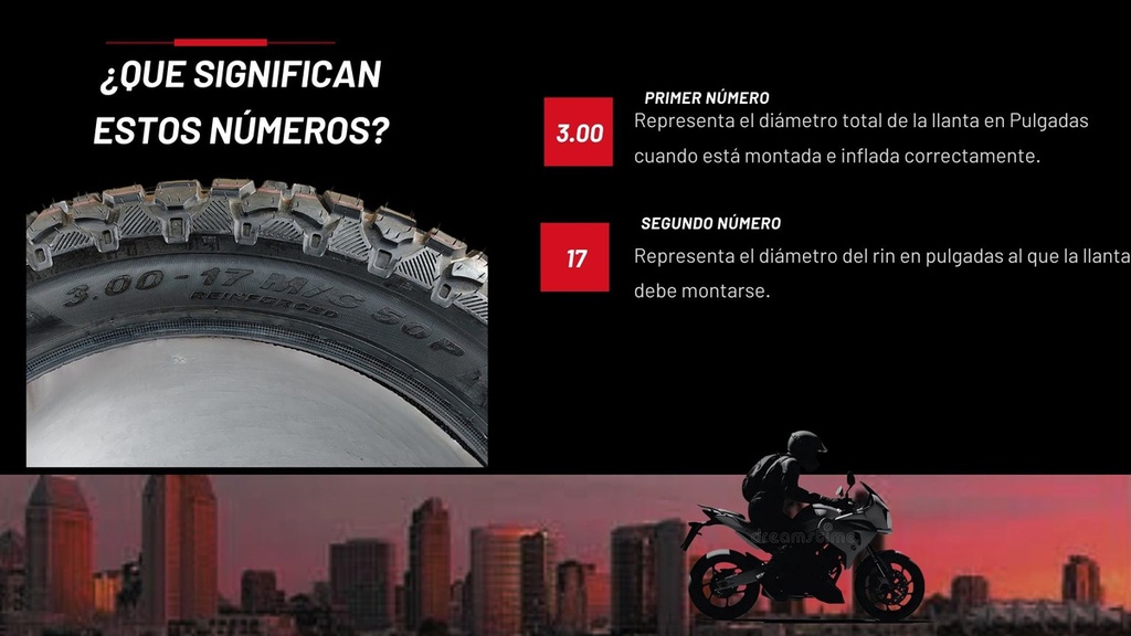 Llanta Trasera Pirelli City Cross 3.00-17 Italika Tt 50p Dot