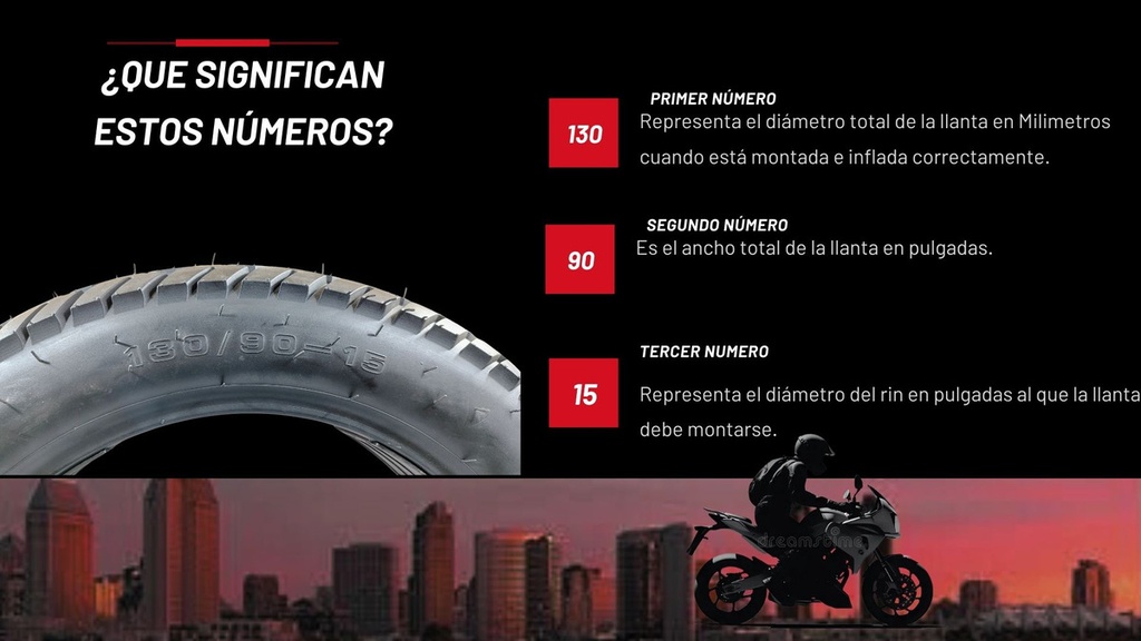 Llanta Moto Matsuma 130/90-15 Xd-2407-01 Tl 72l 355kg