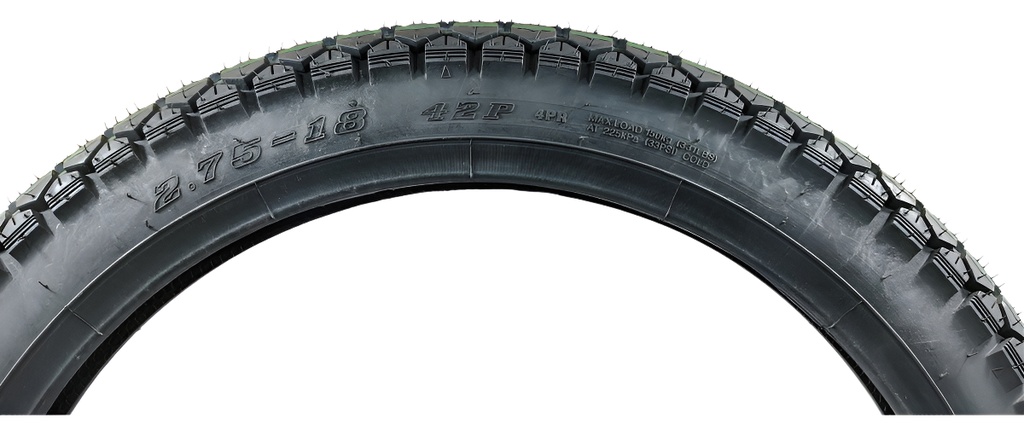 Llanta Moto Chaoyang 2.75-18 4pr 4 Capas Tt H606