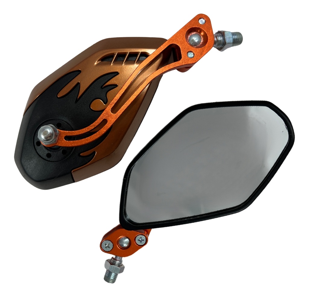 Espejo Universal Para Moto Soko Semi Mate