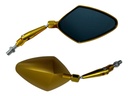 Espejo Retrovisor Moto Iron Racing Ir0200 Metálico Par