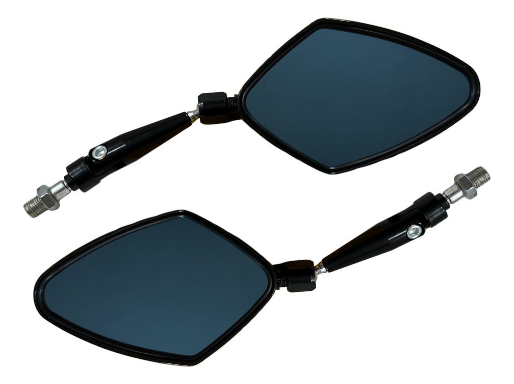 Espejo Retrovisor Moto Iron Racing Ir0200 Metálico Par