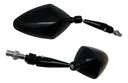 Espejo Retrovisor Moto Iron Racing Ir0200 Metálico Par