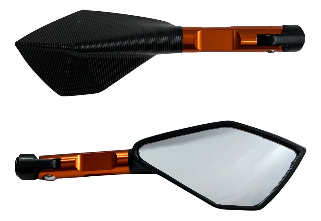 Espejo Moto Retrovisor Iron Racing Italia Con Antireflejante