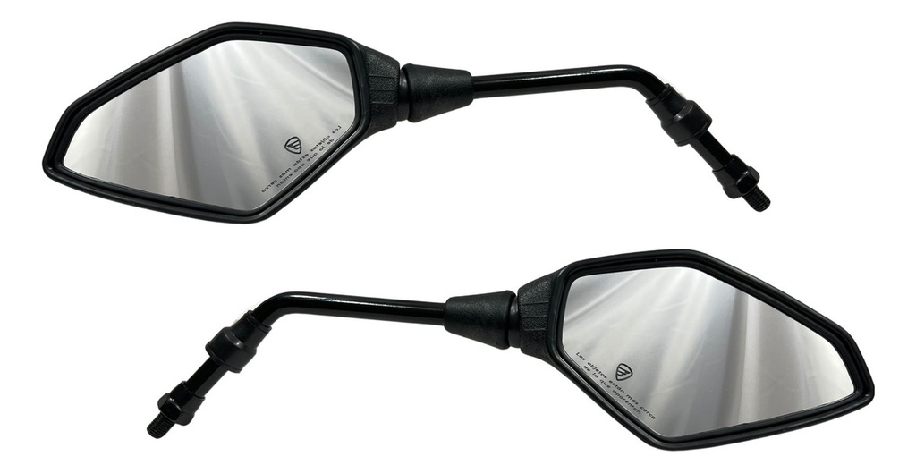Espejo Retrovisor Derecho Moto Italika Vort-x 300/200z Negro