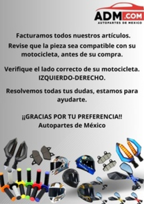 Espejo Retrovisor Moto  Universal Diseño Araña Dorado 1 Par