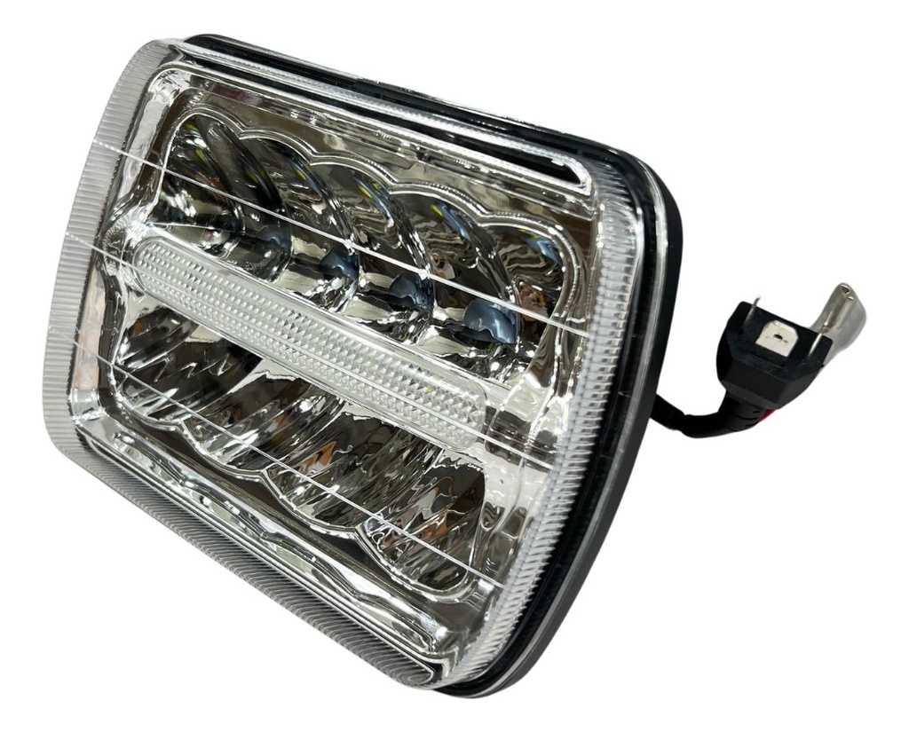 Faro 7   Delantero Cuadrado Led 5600*2lm 1 Pieza