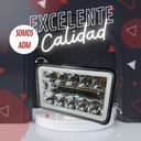 Faro 5 Pulgadas  30led Blanco+amarillo Aro 5 Cables 1 Pieza