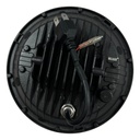 Par Faro Delantero 7  Redondo Led Ojo Angel Lupa 6500*2