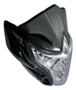 Faro C/ Bisel Negro Para Motocicleta Italika 150sz/150z/170z