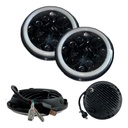 Faro Delantero Redondo Led Ojo Angel 7 Pulgadas