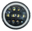 Faro Delantero Redondo Led Ojo Angel 7 Pulgadas