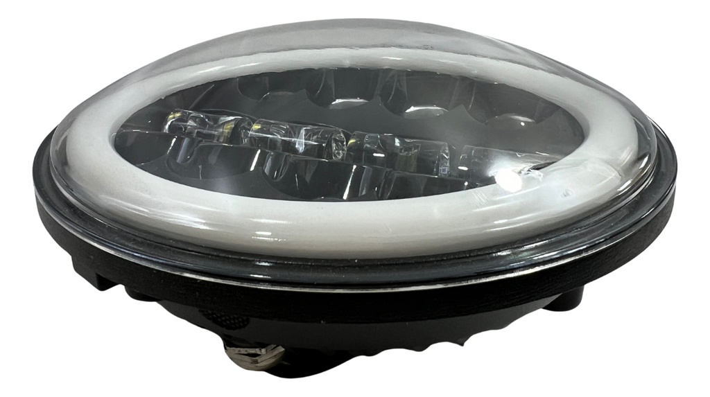 Faro Delantero Redondo Led Ojo Angel 7 Pulgadas
