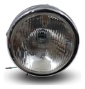 Faro Delantero Completo Cromado Con Foco Modelo Cg125/ft125
