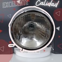 Faro Delantero Completo Cromado Con Foco Modelo Cg125/ft125