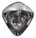Faro Delantero Completo Choper Cromo