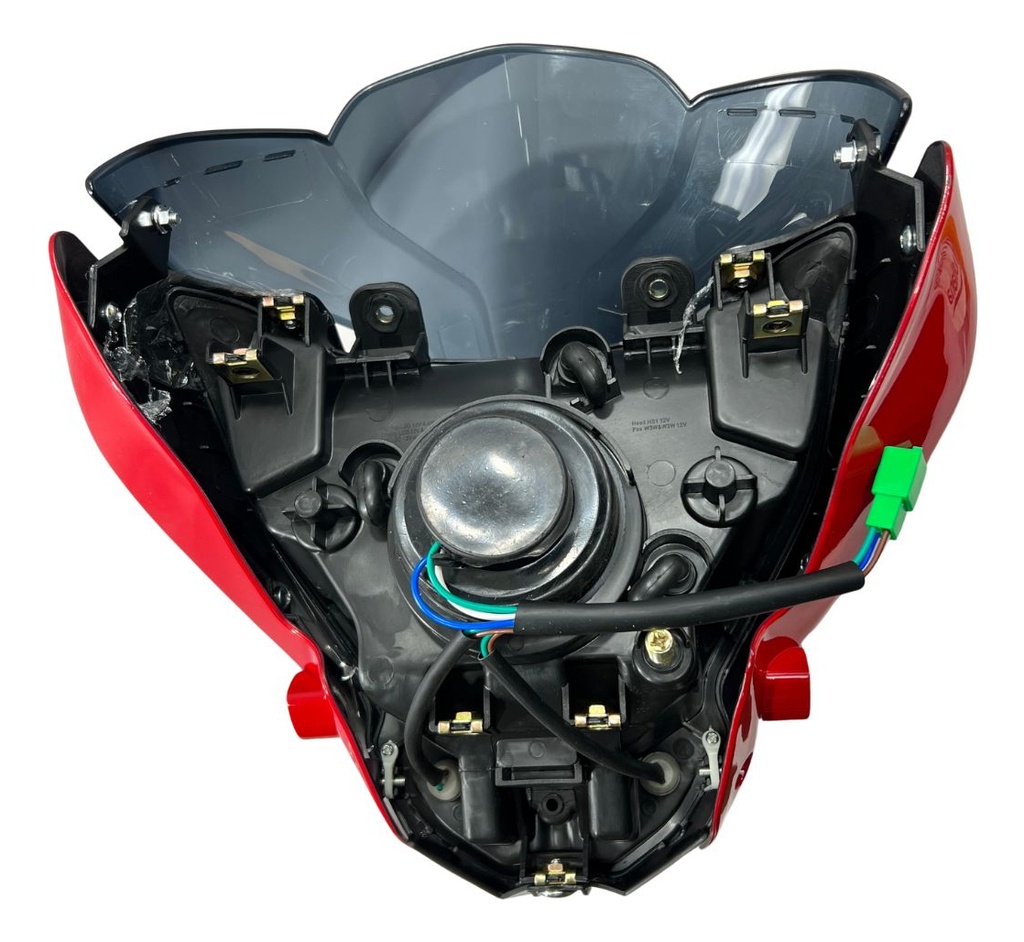 Faro Completo Bajaj Pulsar 200 Rojo Marca Matsuma