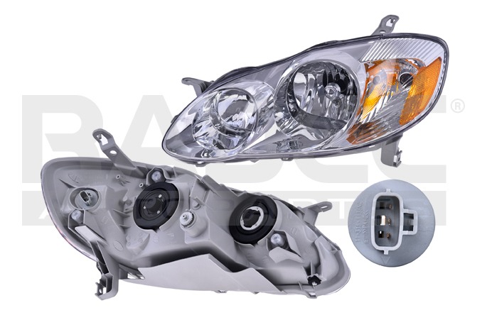 Faro Toyota Corolla 2003 2004 Depo