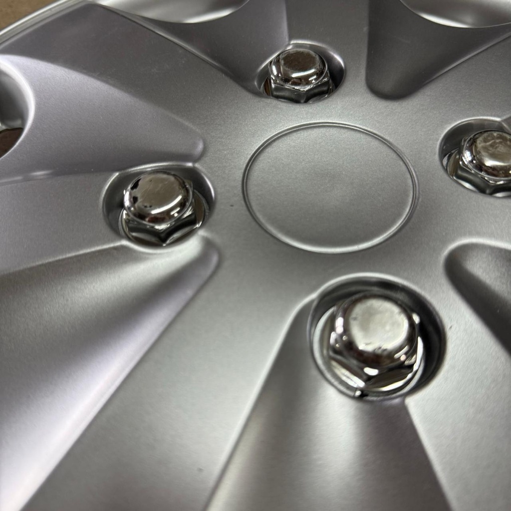 Tapon Polvera Abs Rin 13 Jgo 4 Pz Gris