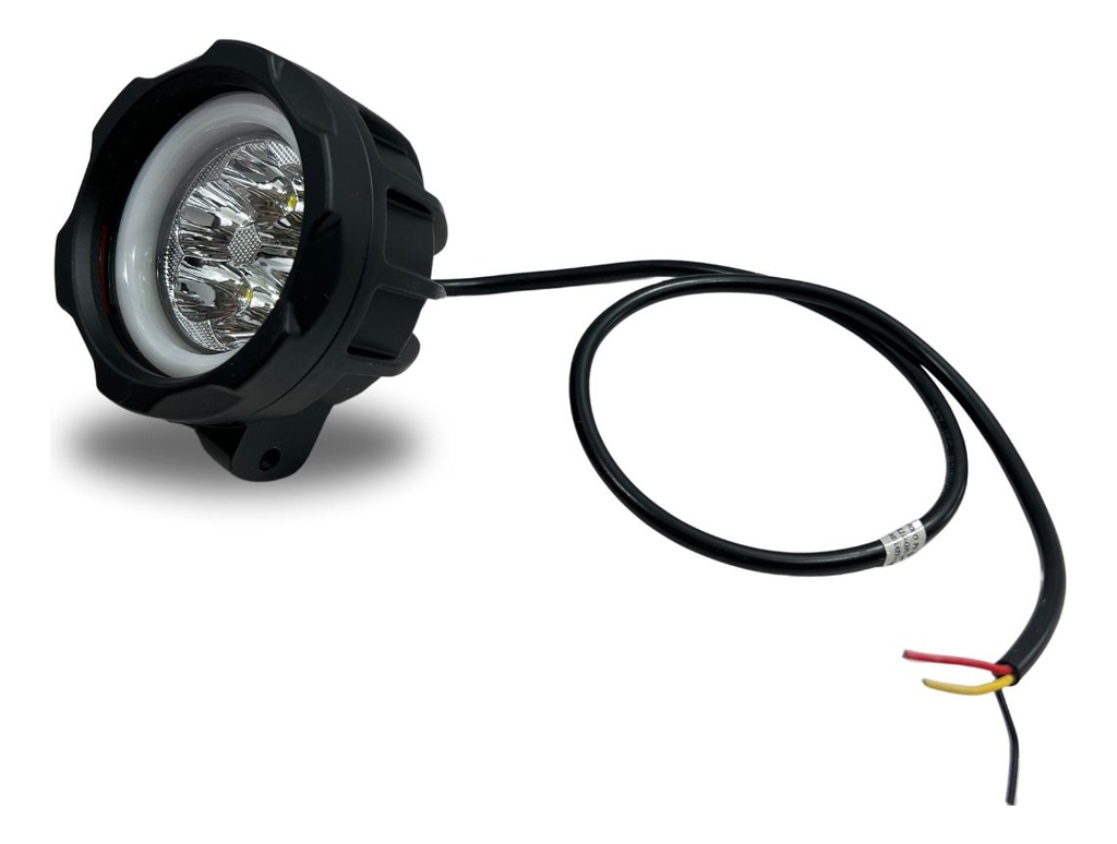 Faro Auxiliar Hyper 6led Ojo Angel Blanco 30w 4200lm