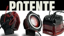 Faro Moto Hyper-led Con Ojo Angel Azul Ir-a03 12-80v 20w