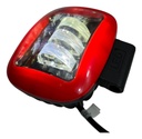 Faro Auxiliar Hiperled Para Moto Ir-c03r 12-80v 30w 3500lm