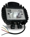 Faro Auxiliar Led Para Atv Ojo Diablo/angel 900lm Azul/ Rojo