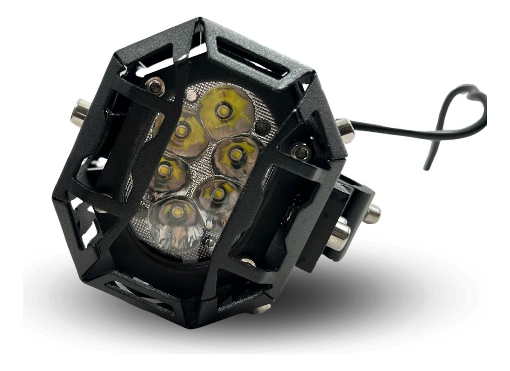 Faro Auxiliar Moto Iron Racing Hiperled 8-80v 30w 3000lm