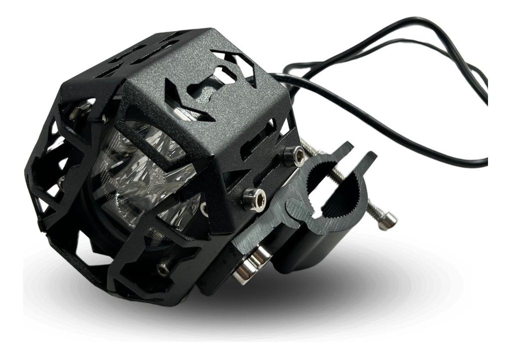 Faro Auxiliar Moto Iron Racing Hiperled 8-80v 30w 3000lm