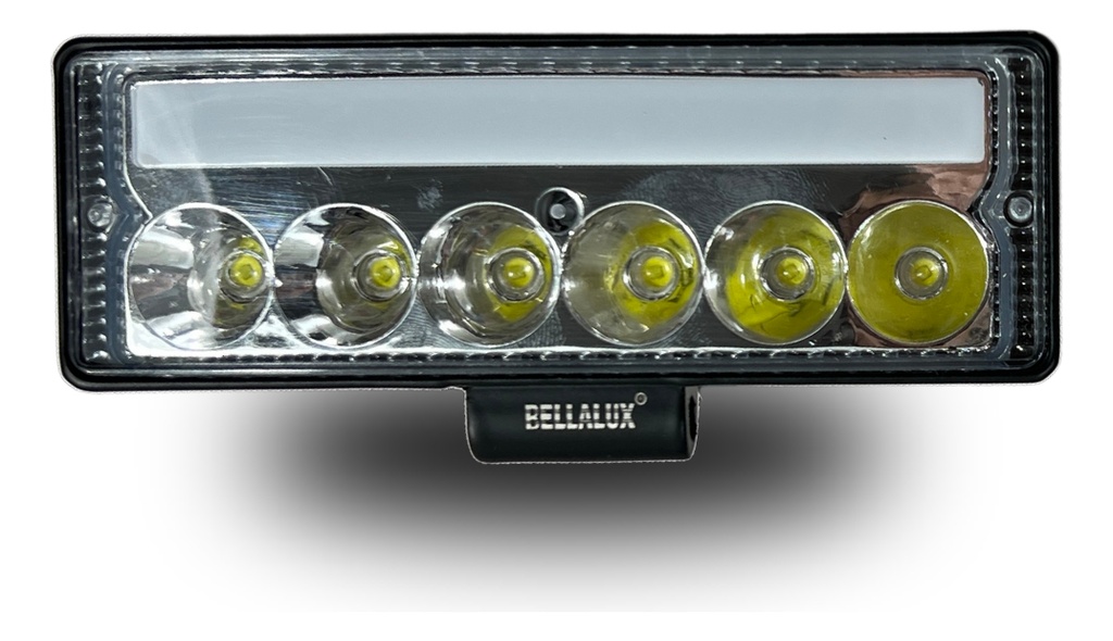 Faro Auxiliar Hyper 6led Ojo Angel Blanco 18w 2500lm