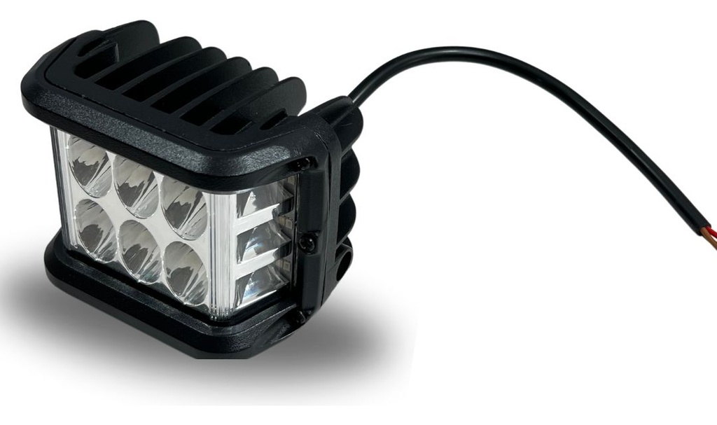 Faro Moto Hyperled Con Alarma Y Luz 12-80v 20w