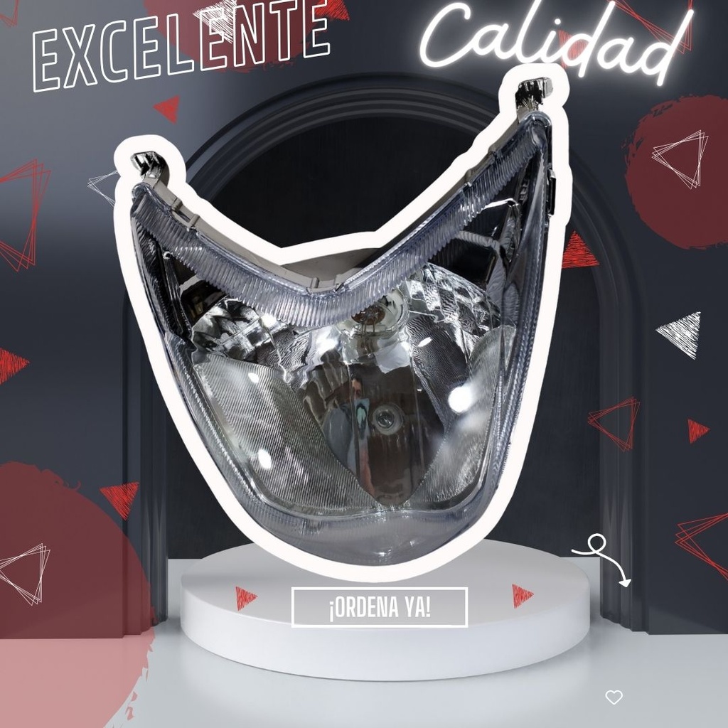 Faro Completo Para Moto Modelos Ft125ts/ft150ts