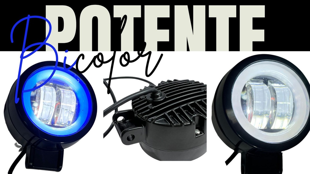 Faro Auxiliar Hyperled Ojo Angel 20w 2500lm